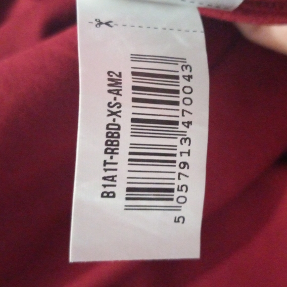 GYMSHARK Red/Maroon Leggings SZ XSmall - Picture 10 of 11